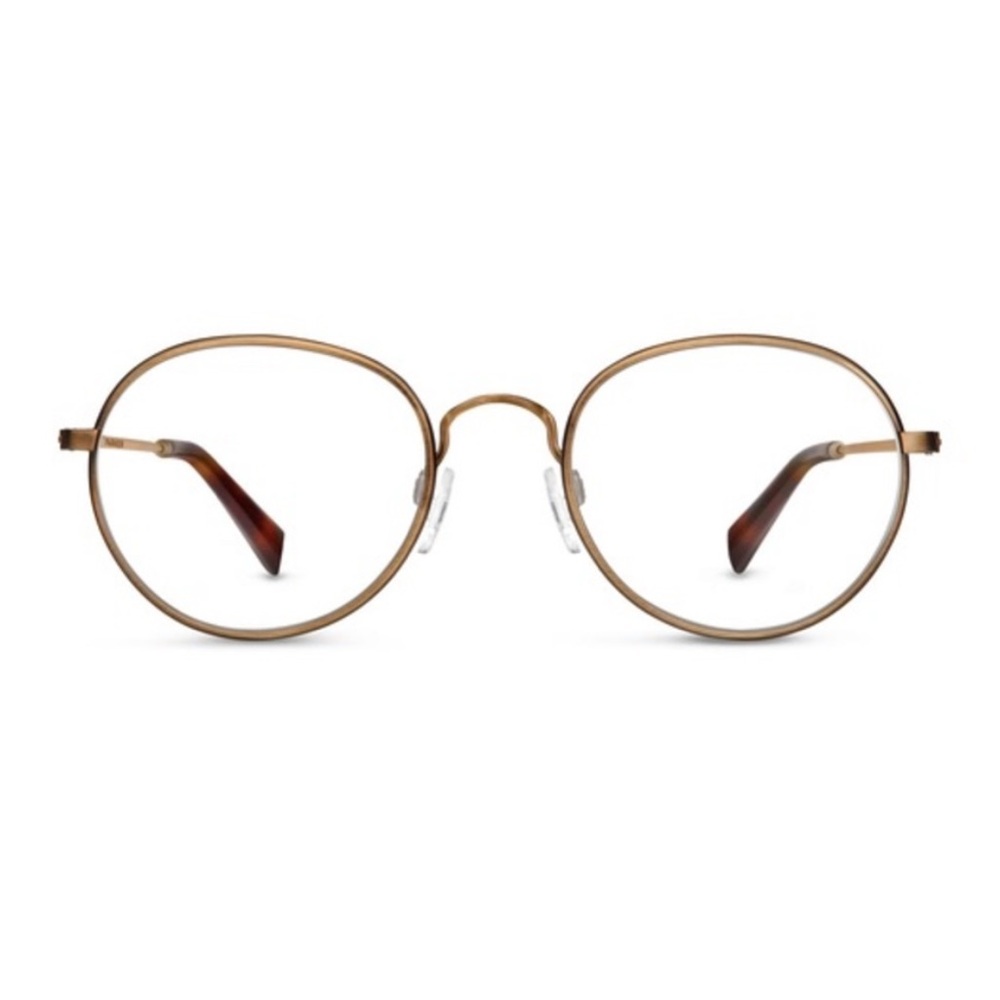 Warby Parker Abbott Eyeglasses Heritage Bronze